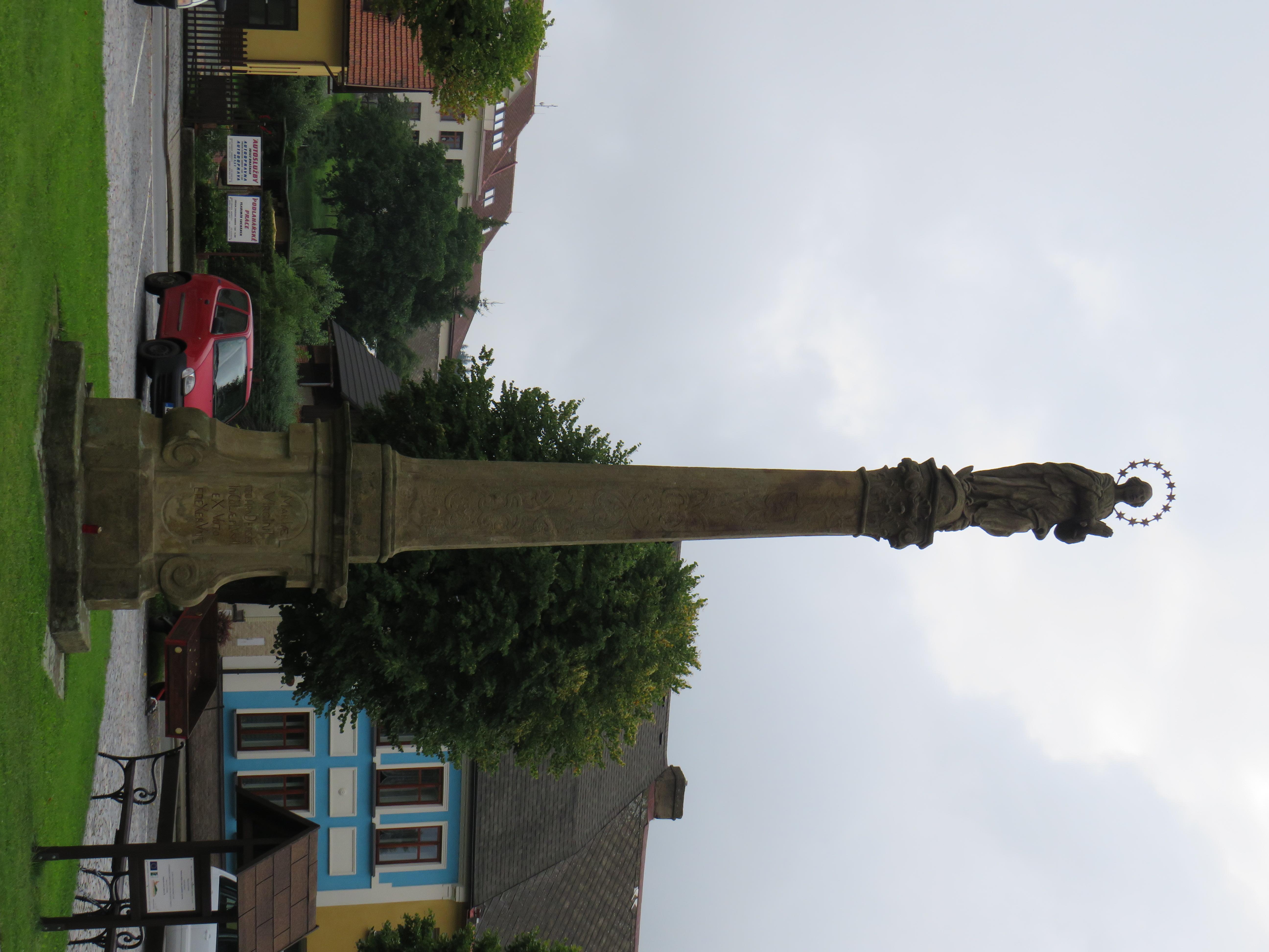 Maria column in Novy Hradek