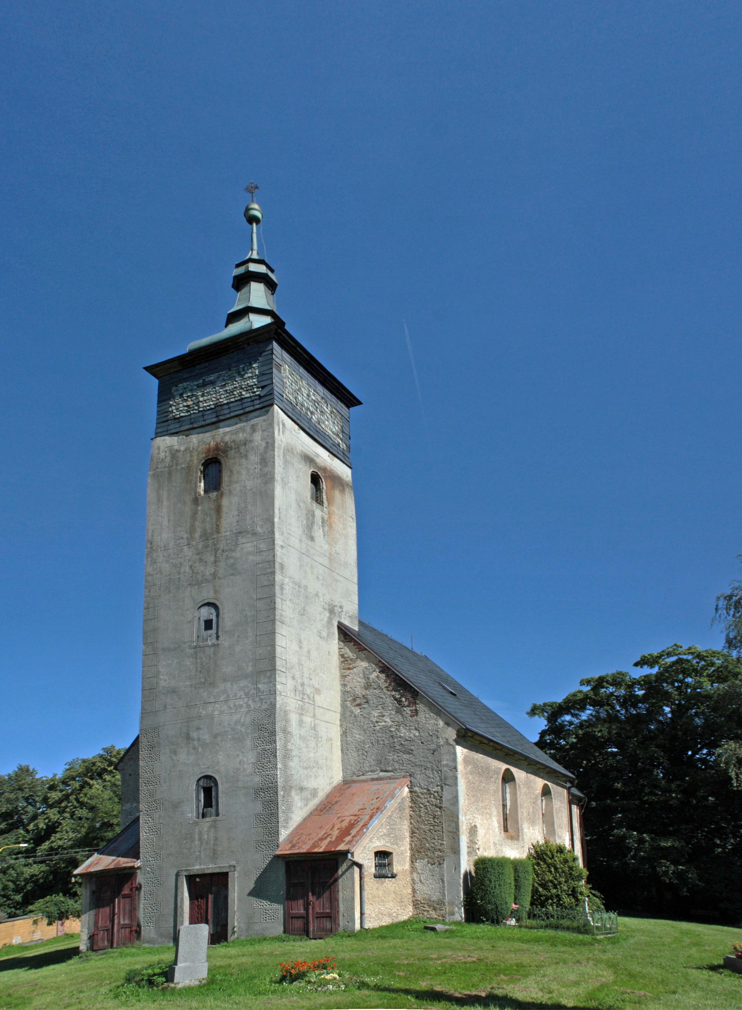 Saints Peter and Paul church in Ludvikov pod Smrkem