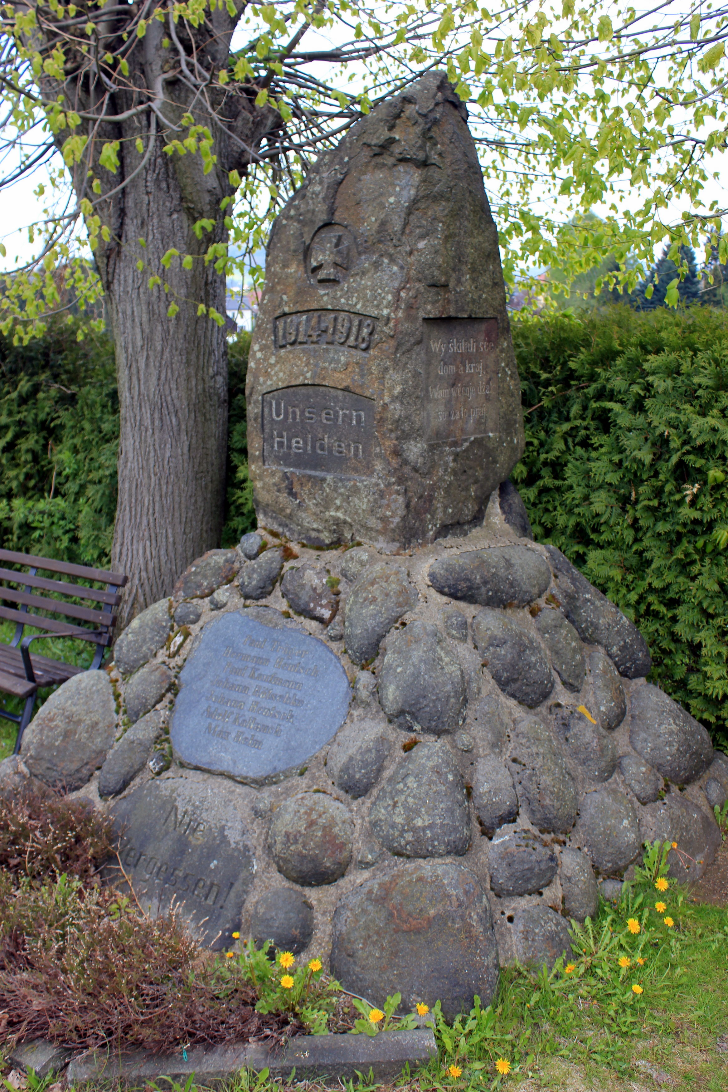 Gefallenendenkmal Monchswalde