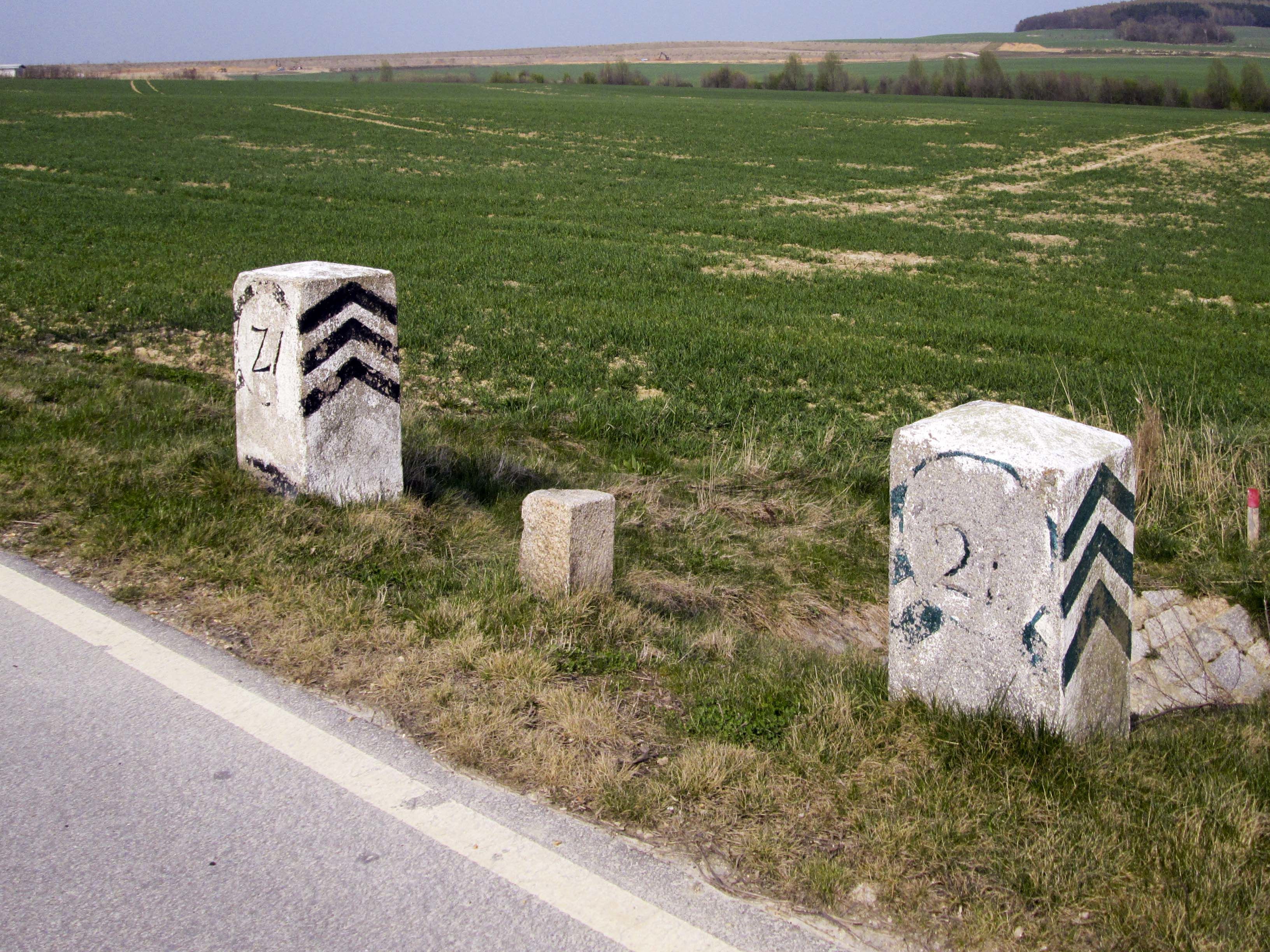 Grenzstein 21 KP